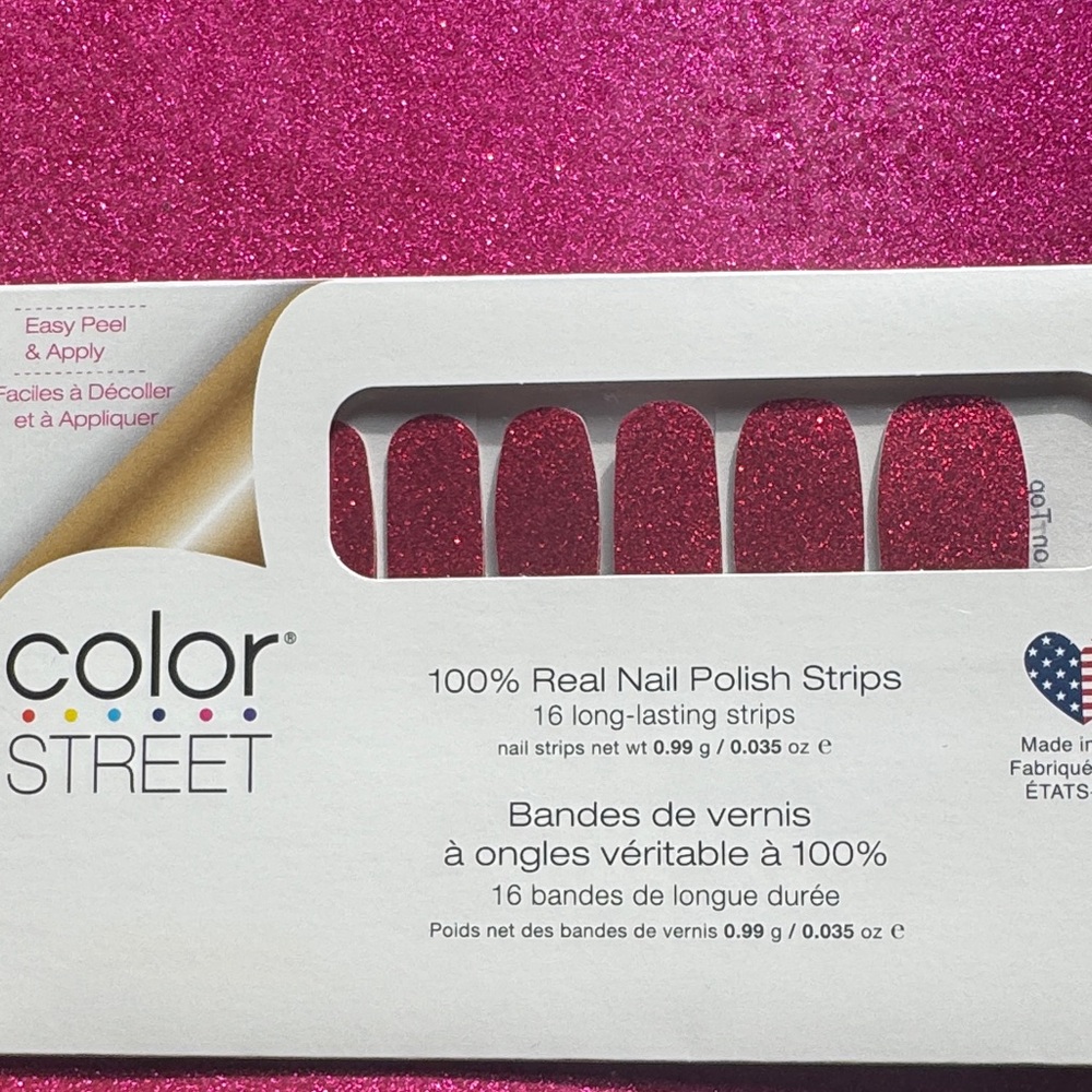 Color Street - cherry on top - sealed.